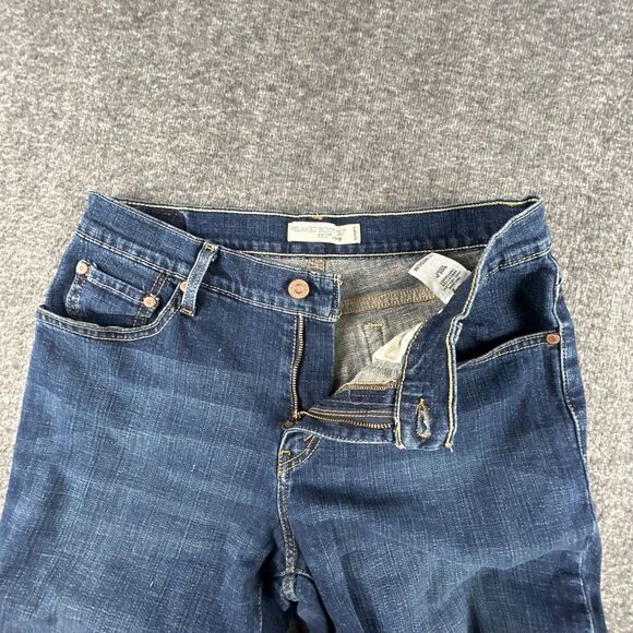 Levi's 550 Relaxed Bootcut Jeans Women's Sz 10M Regular Stretch 30x32 Blue Rider - Picture 4 of 10